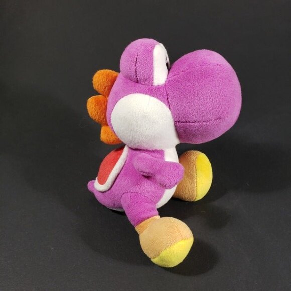 Super Mario Yoshi Purple Plush Toy Nintendo 2015 7 Inch  Y2k Video Character - Picture 3 of 9